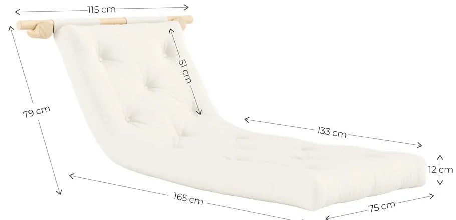 Fotoliu maro deschis cu tapițerie din catifea reiată Hooked – Karup Design