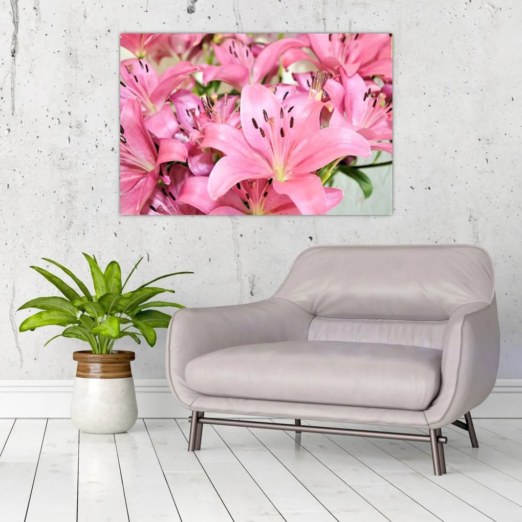 Tablou - Liliac roz (90x60 cm)