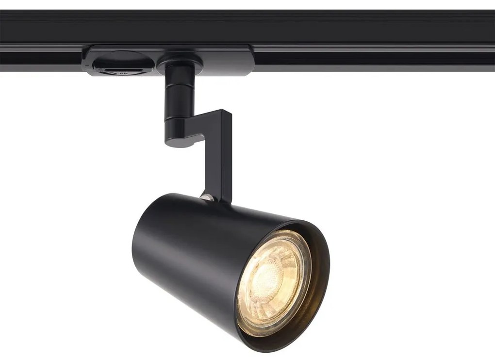Accesoriu, Spot directionabil Allison negru, pentru sina Nordlux Link
