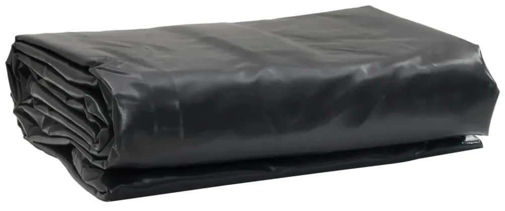 vidaXL Prelată, negru, 1,5x2 m, 650 g/m²