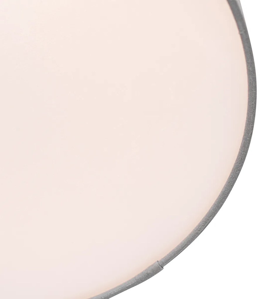 Plafoniera modernă taupe cu 3 lumini - Multidrum