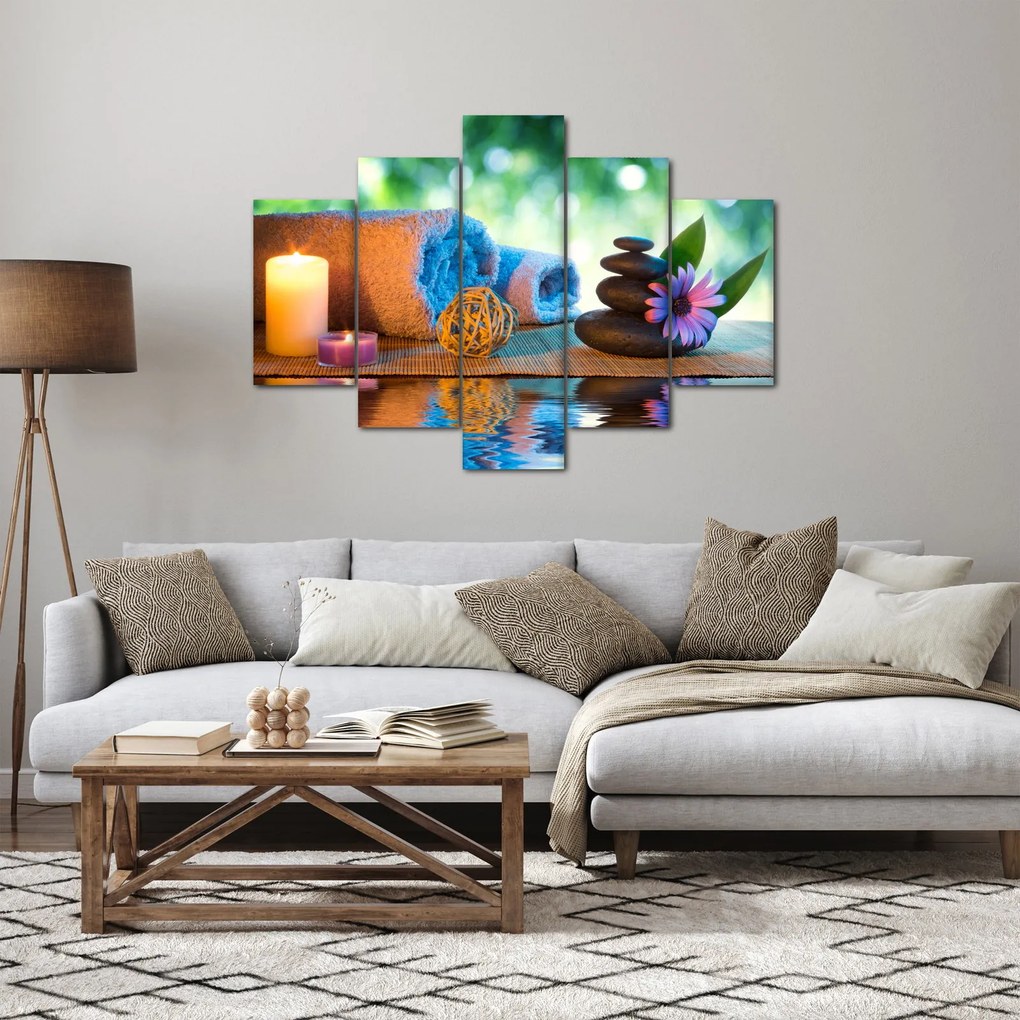 Tablou - Relaxare masaj pictura (150x105 cm)