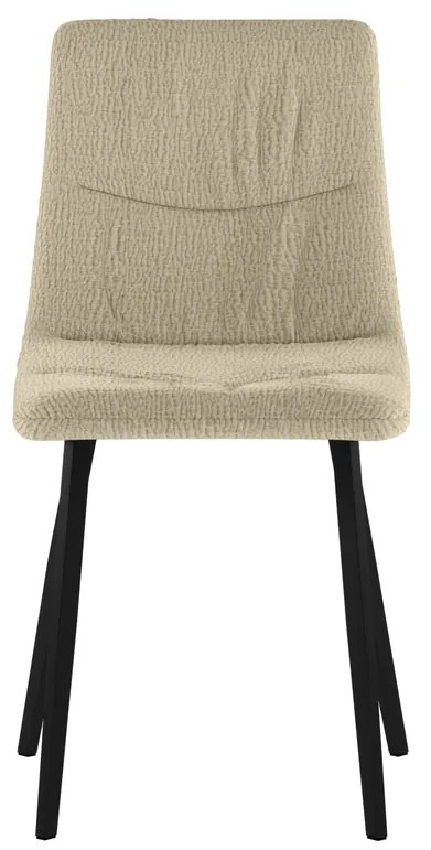 STONES Scaun acoperit cu material textil ușor de curățat.  Picioare din metal vopsit46cm X 55cm H. 87.5cm | Aosom Romania