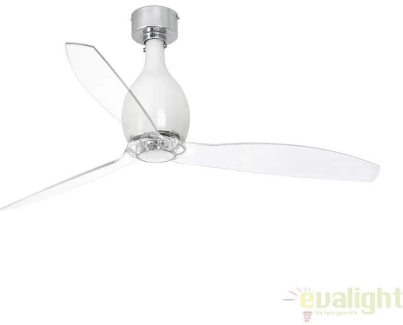 Ventilator cu telecomanda ETERFAN MINI alb lucios 32020