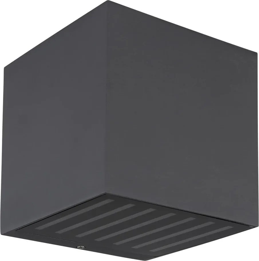 Globo 34156 - Aplică de perete pentru exterior LED ILLI LED/6W/230V IP54 antracit