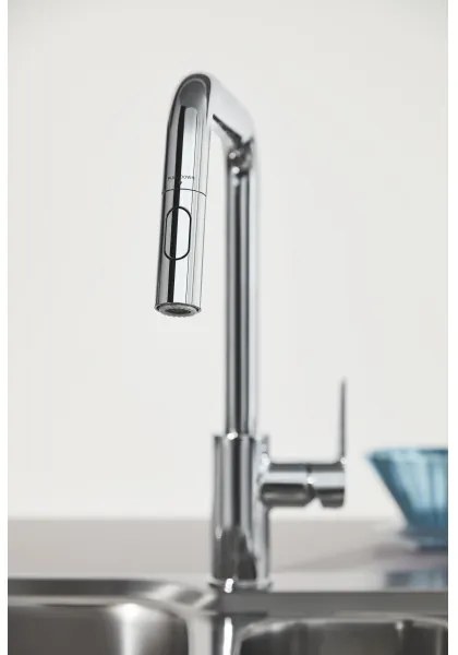 GROHE 30631000 - Baterie de bucătărie QUICKFIX START, 362 mm, crom lucios