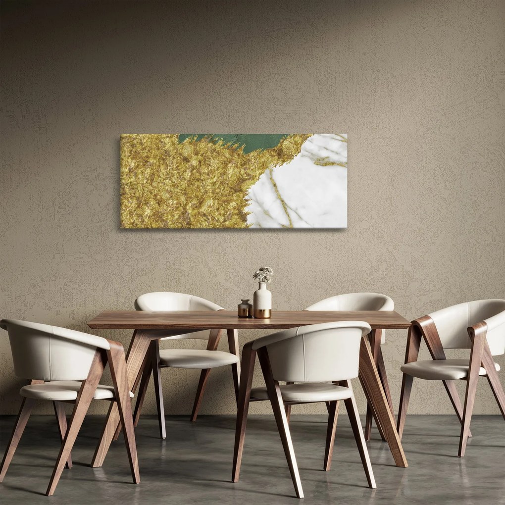 Tablou - Marmură verde N⁰2 (120x50 cm)