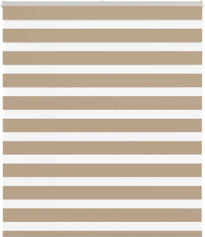vidaXL Jaluzea tip zebra 135x100 cm lățime țesătură 130,9 cm poliester