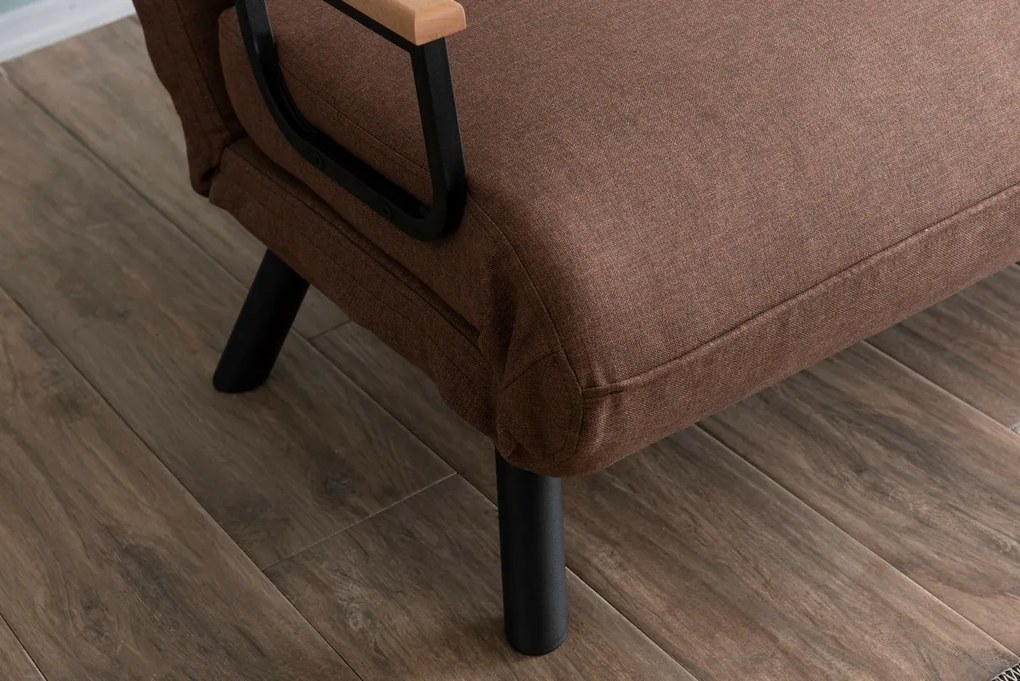 Canapea extensibilă Sando 2 Light Brown