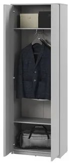 Mobilier hol Semplo II (Alb alpin + Negru) (cu oglindă). 1104736