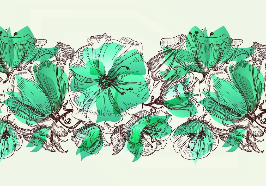 Fototapet - Flori (152,5x104 cm)