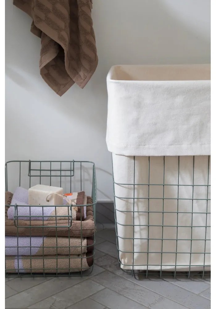 Coș de rufe verde din metal/din material textil 64 l Store-It – Mette Ditmer Denmark
