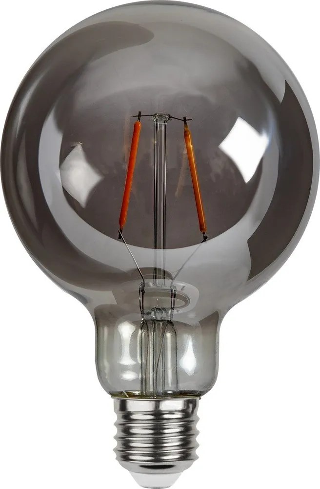 Bec LED/cu filament E27, cu lumină caldă 2 W Plain Smoke – Star Trading