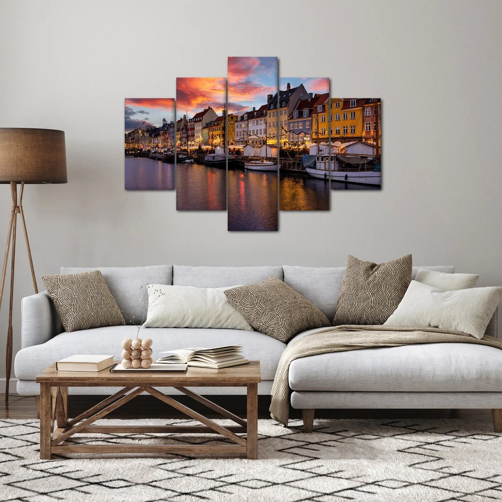 Tablou - Nyhavn, Copenhaga (150x105 cm)