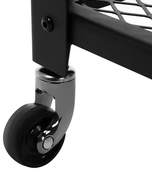 Măsuță de servire MARGE maro/negru