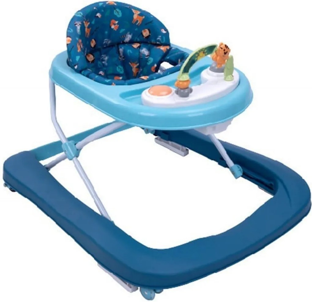 Premergator Premium 2 in 1 NOVOKIDS™ Little Bear Walker, Reglabil in 3 trepte de inaltime, Transformabil in antemergator, Roti silentioase, Cu