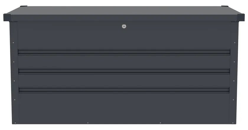 Cutie de depozitare pentru grădină gri antracit Max A – Rojaplast