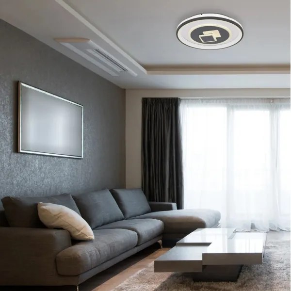 Globo 48454-46 - Plafonieră LED dimabilă SUNDI 46W/230V 2700-6000K Ø 50 cm + telecomandă