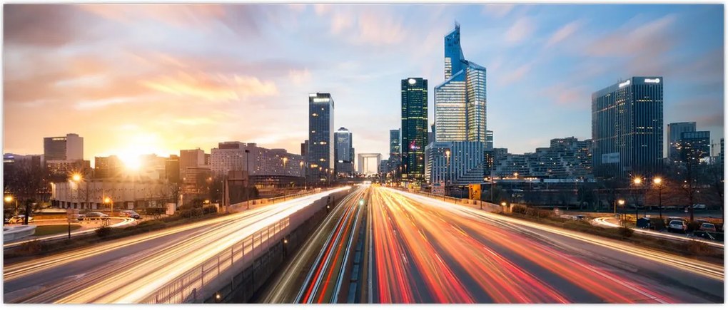 Tablou - Calea marelui oraș (120x50 cm)