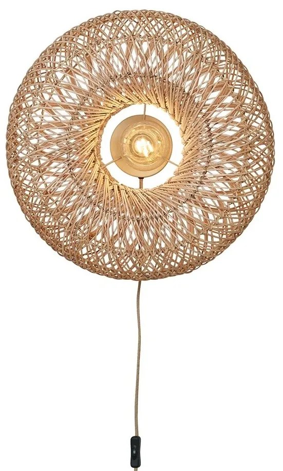 Aplica de perete Eco, Ratan, Arizona natural, S