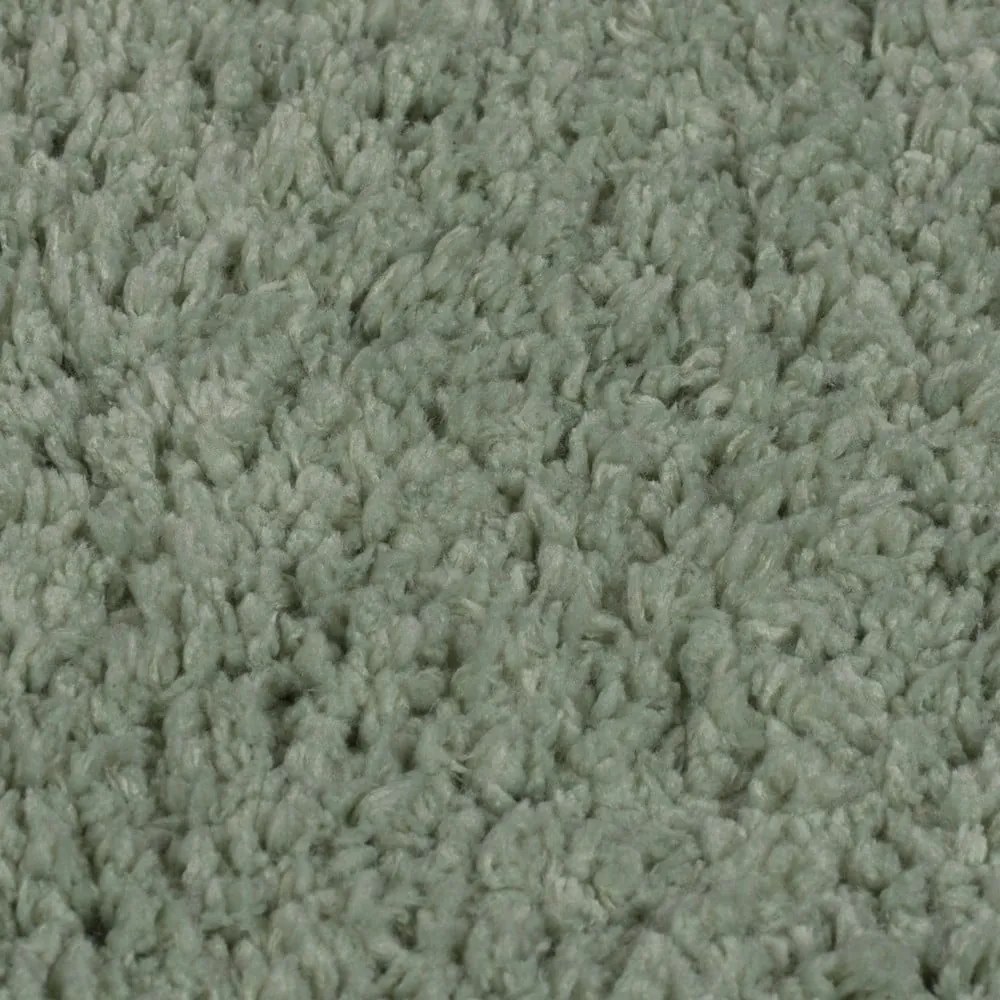 Covor verde lavabil din fibre reciclate 120x170 cm Fluffy – Flair Rugs