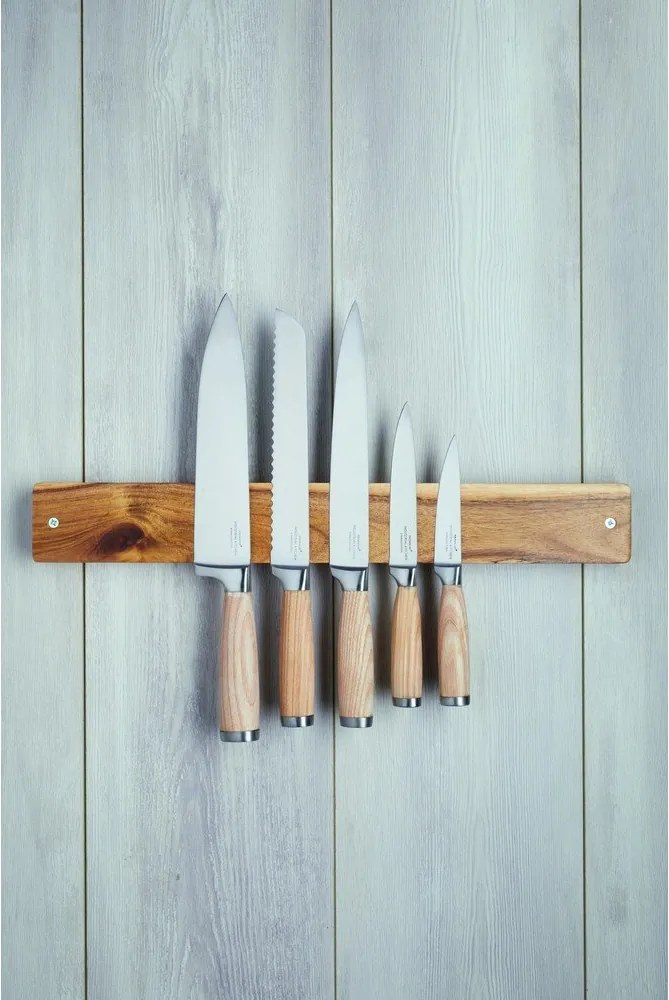 Suport magnetic de perete din lemn de salcâm Kitchen Craft