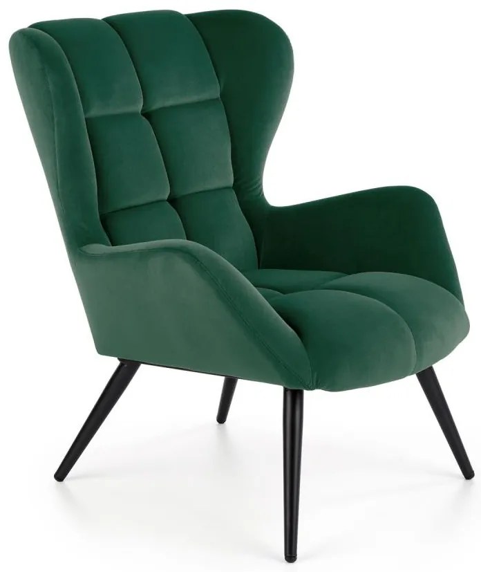 Fotoliu CHATEU verde închis