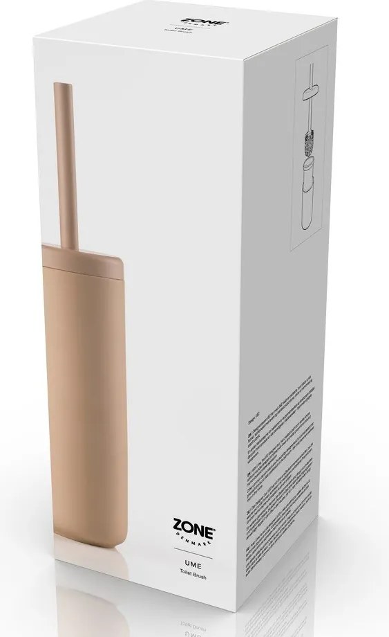 Perie de WC bej din gresie ceramică Ume – Zone