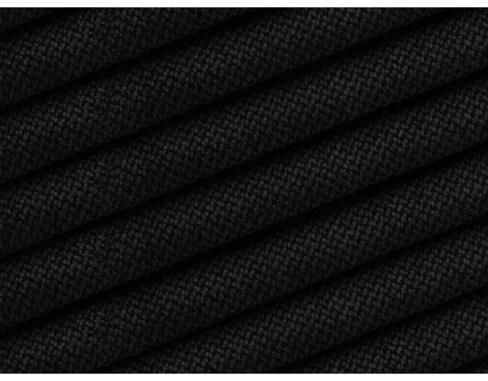 Canapea neagră 240 cm Jodie – Micadoni Home