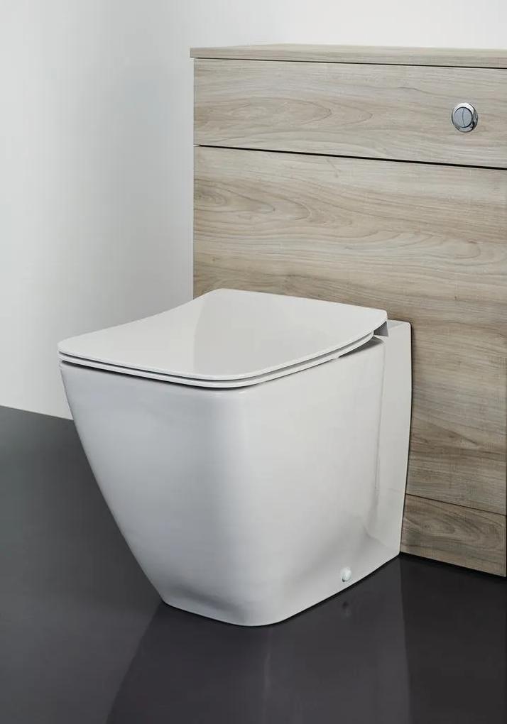 Capac WC Ideal Standard Strada II subtire, inchidere lenta, alb - T360101