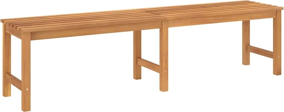 vidaXL Bancă de grădină, 180 cm, lemn masiv de tec