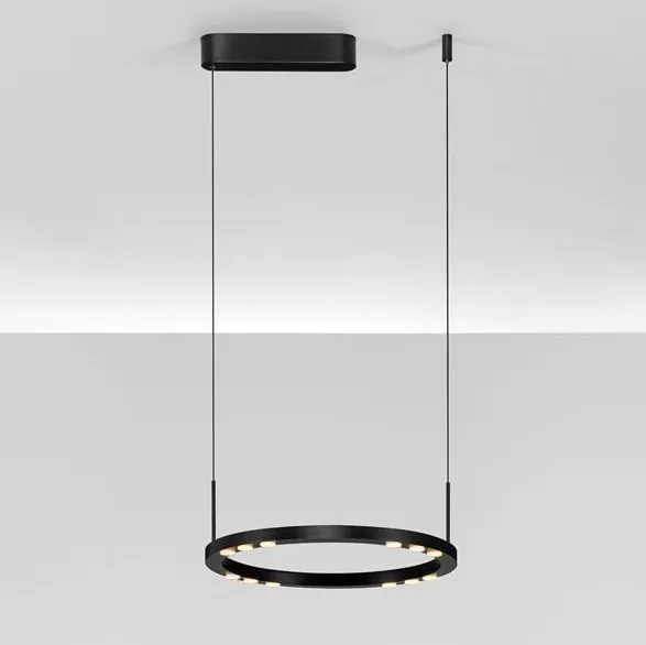 Lustra suspendata LED design circular LUNETTE 40cm NVL-9030924