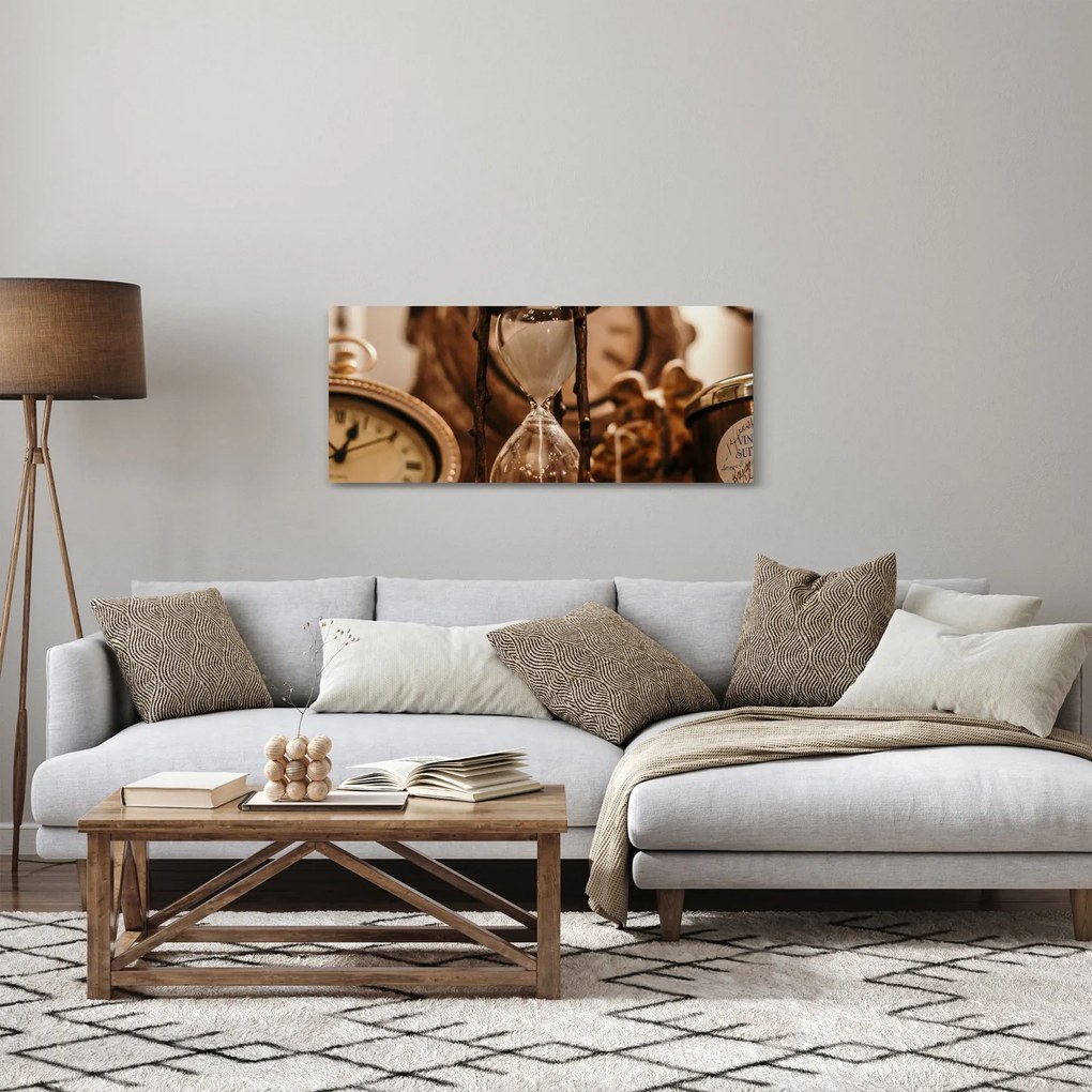Tablou cu clepsidră (120x50 cm)