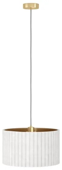 Lustră pe cablu TAMARESCO 1xE27/40W/230V albă Eglo 39765