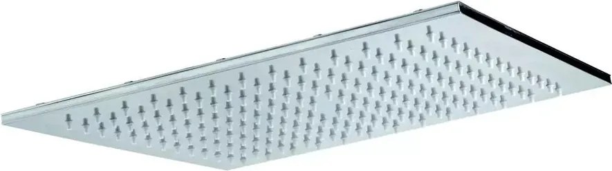 Palarie de dus patrata FDesign Inula crom lucios 30x30 cm 1 functie