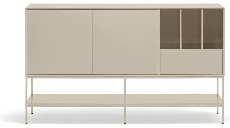 Comodă crem 166x98x45 cm Platt – Teulat