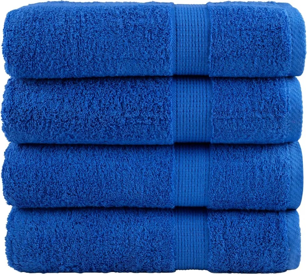 vidaXL Prosoape de duș premium, SOLUND 4 buc 70x140cm 600 gsm