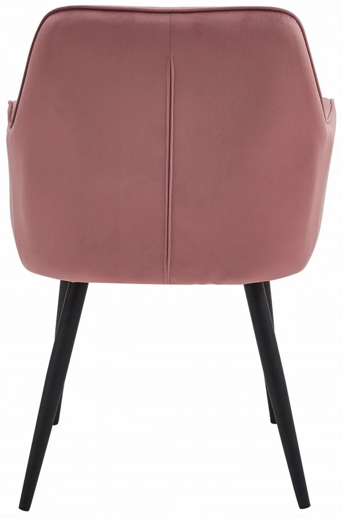 Scaun de masa JORK VELVET, roz