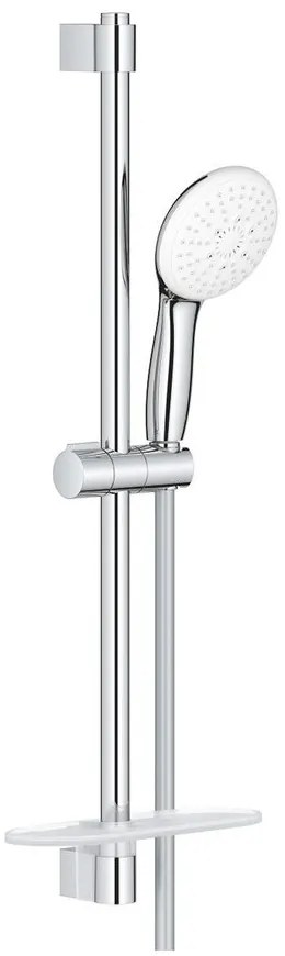 Set de dus cu bara 60 cm Grohe Tempesta 110 crom 3 functii
