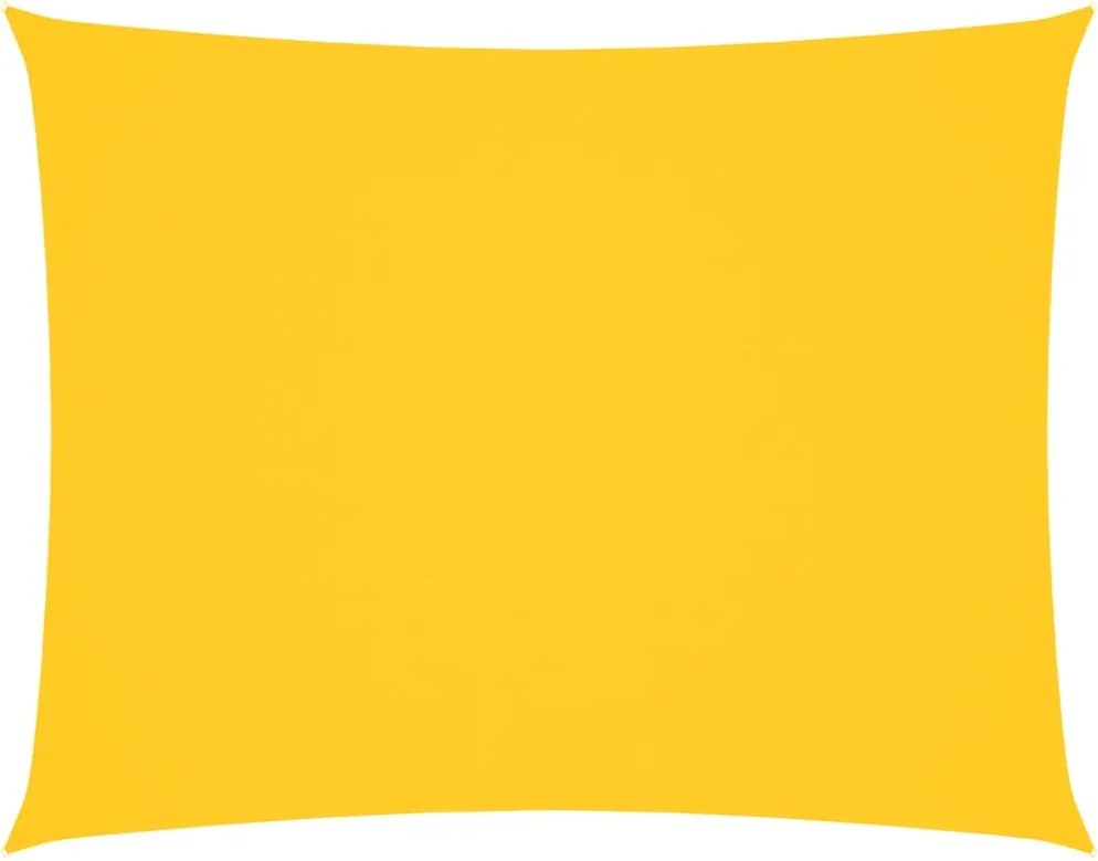 vidaXL Parasolar, galben, 3x4,5 m, țesătură oxford, dreptunghiular