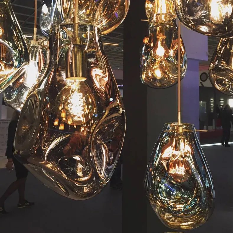Lampă suspendată Design - BLUE SMOKE