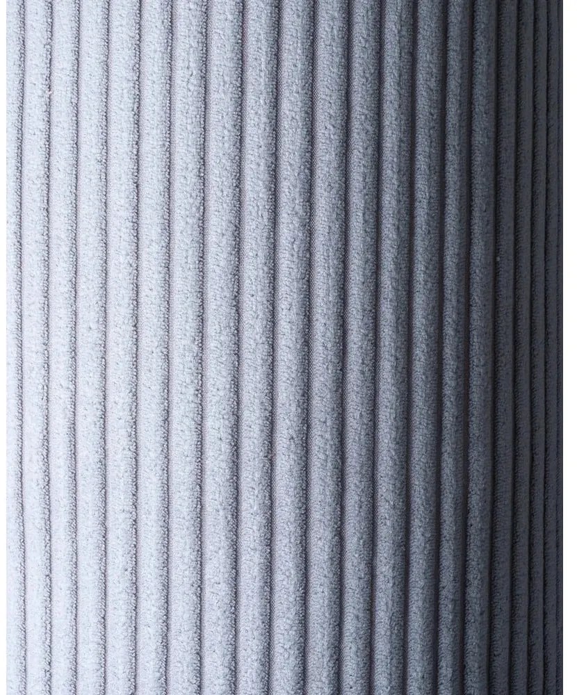 Pernă decorativă pentru copii albastră cu tapițerie din catifea reiată Roll – Wigiwama