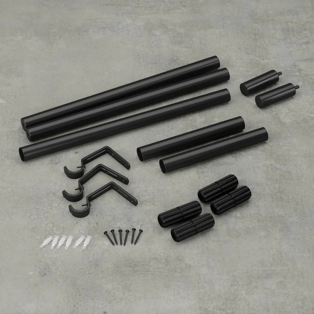 Galerie de perdea 81 - 163 cm extensibilă din oțel Zen – Umbra