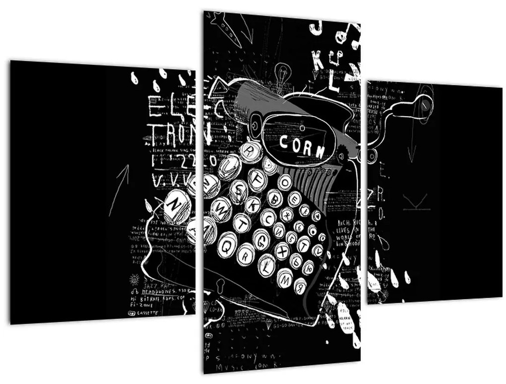 Tablou - Desen în stilul lui Banksy (90x60 cm)