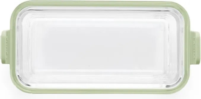 Set 2 forme de copt pentru cuptor si friteuze cu aer cald Lekue 1010158, Manere din silicon, Sticla borosilicata, Verde