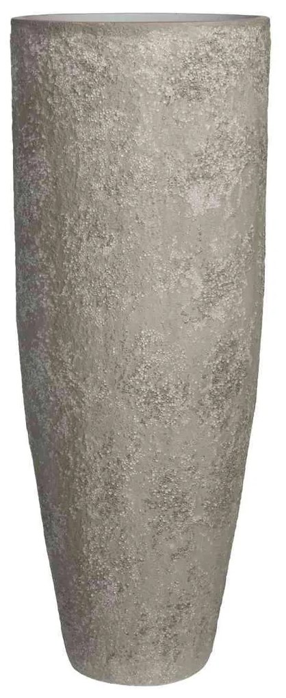 Květináč Dax, barva bílá s vysokým leskem, více velikostí - PotteryPots Mărime: M - v. 60 cm, ⌀ 24 cm