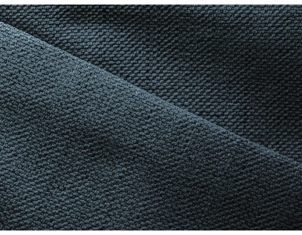 Colțar albastru extensibil/cu spațiu de depozitare (cu colț pe partea dreaptă) Luana – Makamii