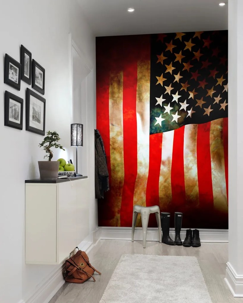 Tapet Stars and Stripes, Rebel Walls