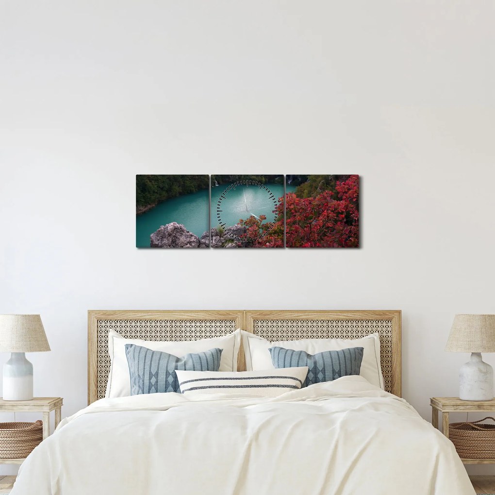 Tablou - Peisaje (cu ceas) (90x30 cm)