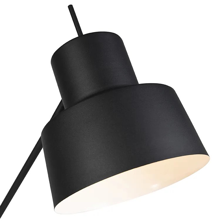 Lampă de podea retro neagră - Chappie